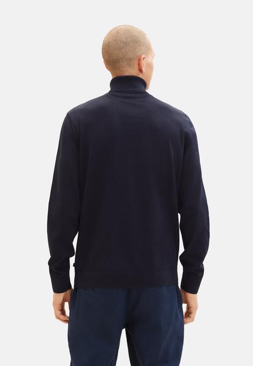 Produktbild Tom Tailor Pullover mit Rollkragen und Rippbündchen (L)