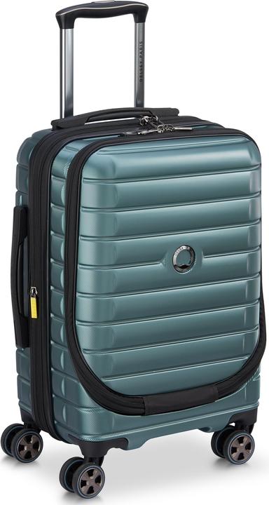 Delsey Shadow 5.0 4-Rollen Kabinentrolley 55 cm Laptopfach mit Dehnfalte (41 l, Handgepäck (bis 50l))