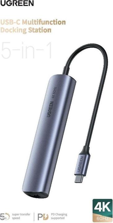 Produktbild Ugreen USB-C zu 2x USB-A (USB-C, 5 Ports)