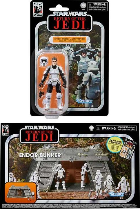 Immagine prodotto Hasbro Star Wars Episodio VI Collezione Vintage - Playset Bunker di Endor con Commando Ribelle di Endor