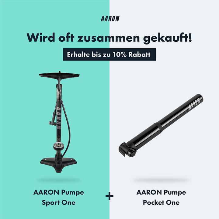 Immagine prodotto Aaron Pompa ad aria Sport One, Grigio