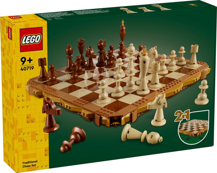 Image du produit LEGO Jeu d'échecs traditionnel (40719, LEGO Classic)