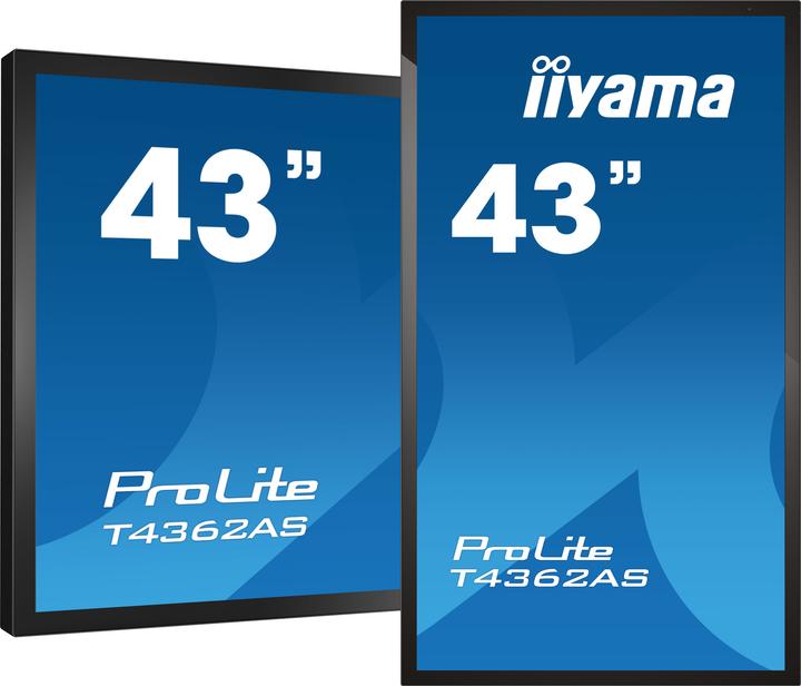 Actual product image iiyama T4362AS-B1 (3840 x 2160 Pixels, 42.50")