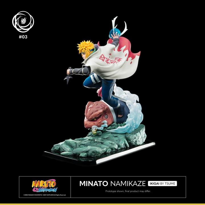 Actual product image Tsume Naruto Shippuden "Minato Namikaze" Ikigai 1/6 Statue