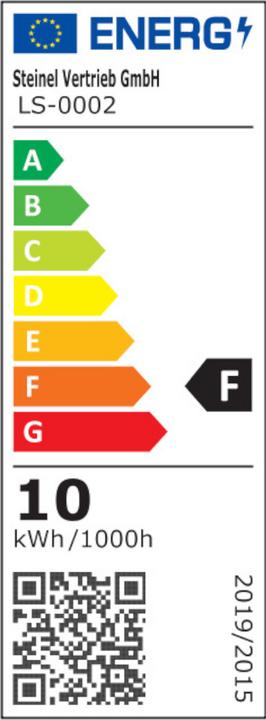 Energy Label Steinel L 260 (700 lm, E27, IP44)
