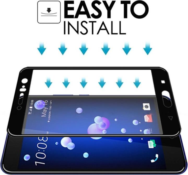 Produktbild Screenguard HTC U11 Full Screen Panzerglas Schutzfolie 2.5D 9H (1 Stück, HTC U11)