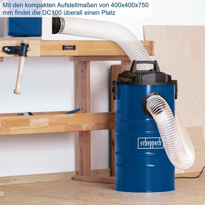 Image du produit Scheppach Système d'aspiration DC100 (Aspirateur sec)