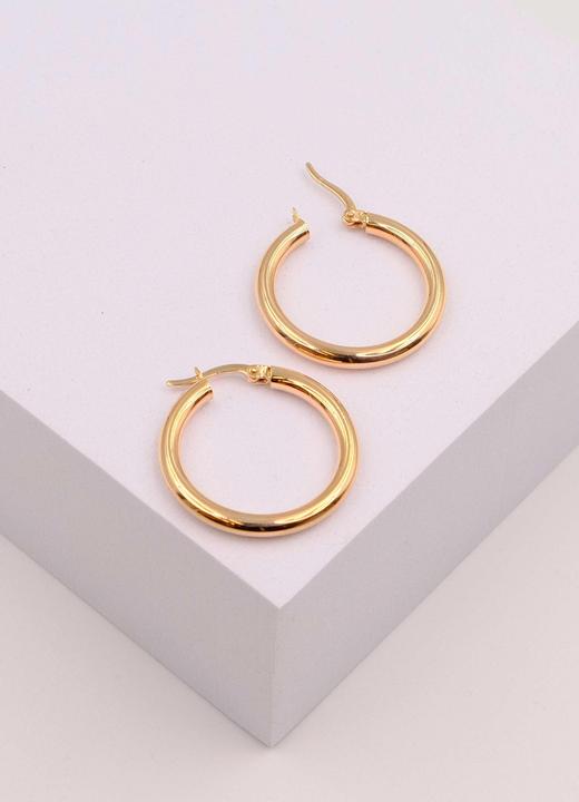 Actual product image Muau Creoles (Gold)