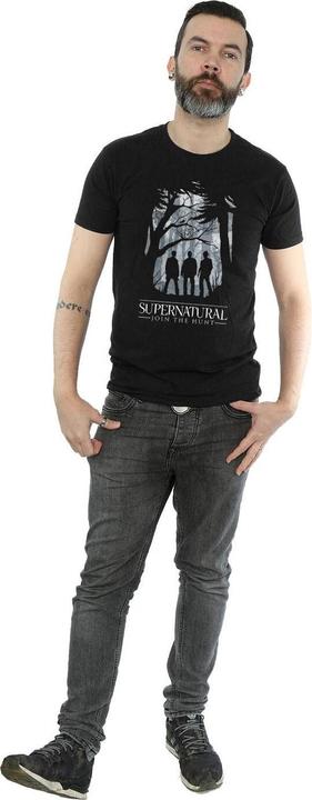 Actual product image Supernatural Mens Group Outline T-Shirt (S)
