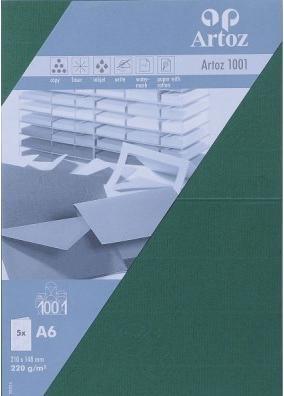 Actual product image Artoz 1001 cards racing gr (A6, 220 g/m², 5 x)