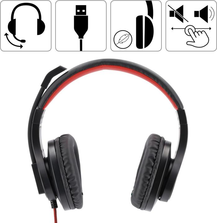 Actual product image Hama HS-USB400 (Cable)