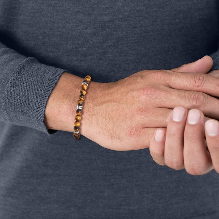 Immagine prodotto Männerglanz Bracciale da uomo in argento - 34698 (Argento)