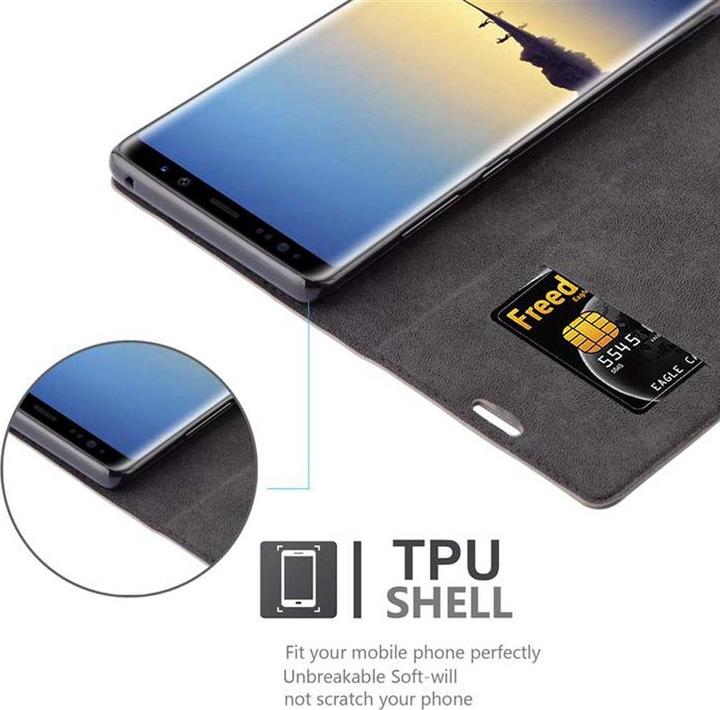 Produktbild Cadorabo Book Invisible Magnet Cover (Samsung Galaxy Note 8)