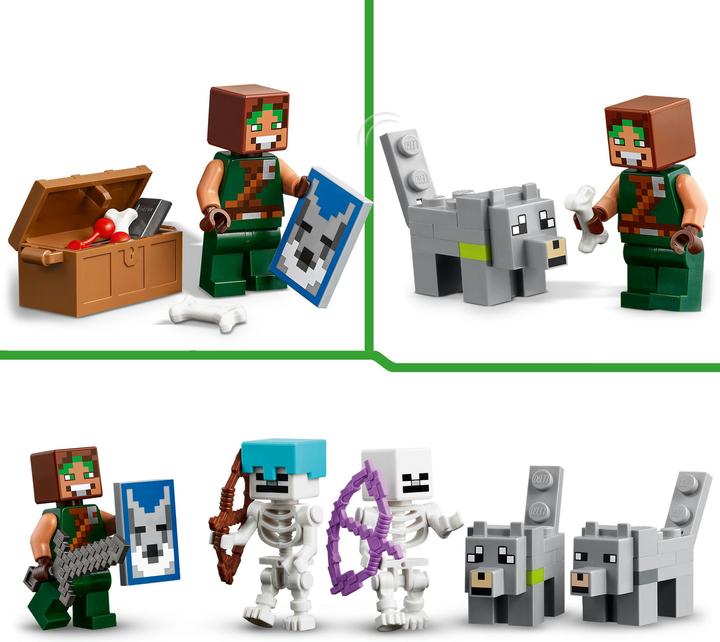 Image du produit LEGO 21261 La forteresse des loups (21261, LEGO Minecraft)