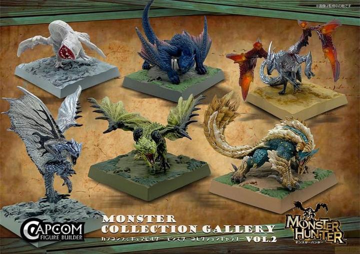 Actual product image Capcom Monster Hunter Collectible Figures Monster Collection Gallery Vol.2 (6)