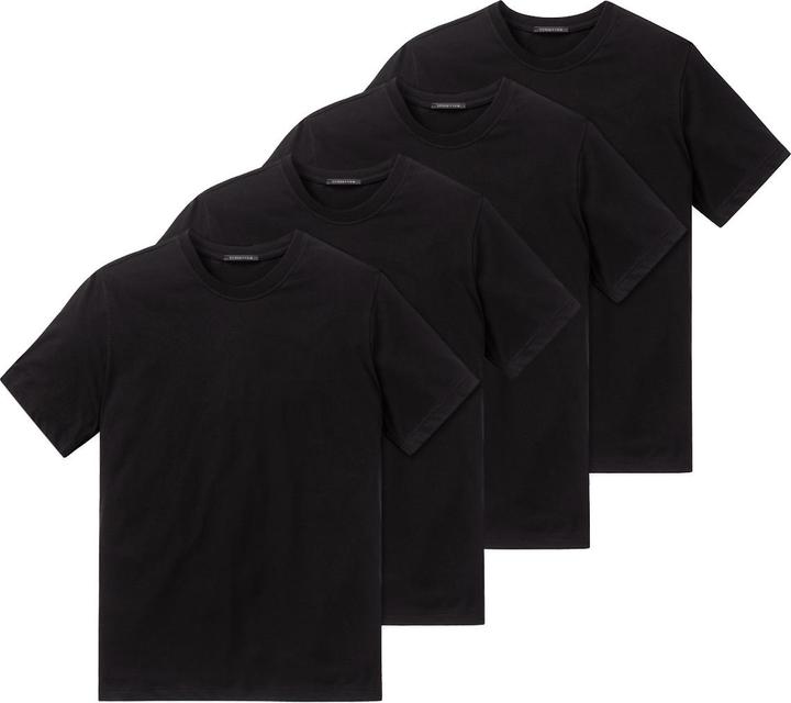 Immagine prodotto Schiesser Confezione da 4 magliette americane a collo tondo (XL)