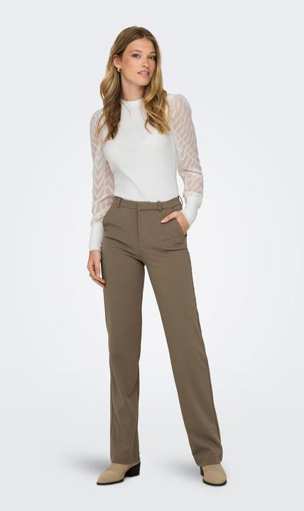 Immagine prodotto Only Pantaloni a vita media con taglio dritto Pantaloni (XL)