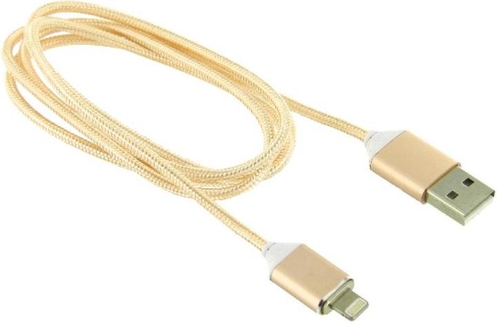 Actual product image OEM Magnetic Lightning USB Cable gold (1 m, USB 3.0)