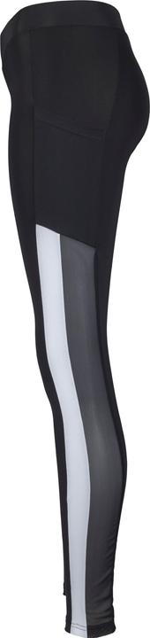 Actual product image Urban Classics Ladies Tech Mesh Striped Pocket Leggings (XS)