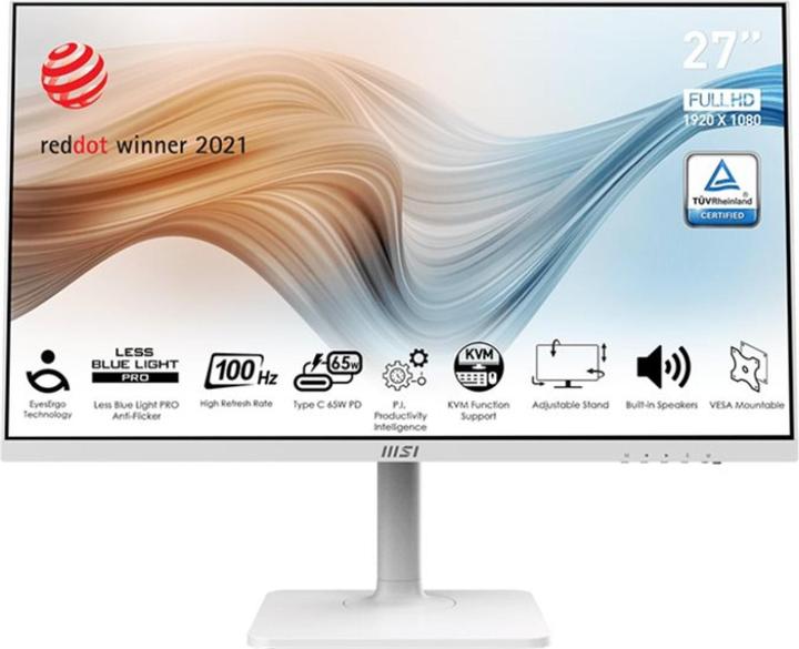 Actual product image MSI Modern MD272XPWDE (1920 x 1080 pixels, 27")