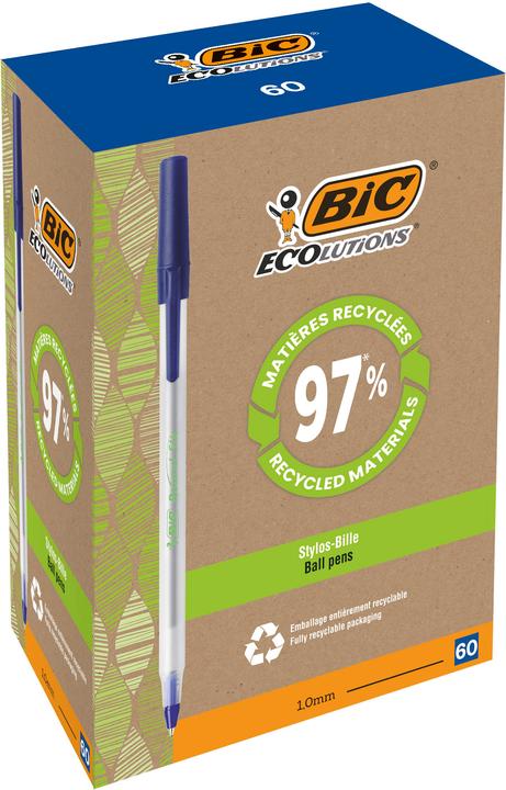Produktbild Bic Kugelschreiber (Blau, Transparent, 1 x)