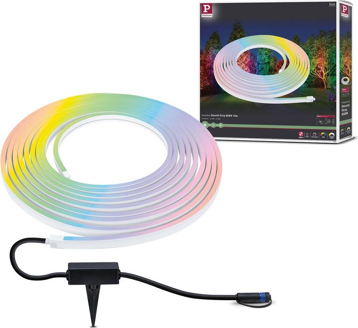 Actual product image Paulmann Outdoor Plug & Shine Stripe Neon (RGBW, 1000 cm, Outdoor)