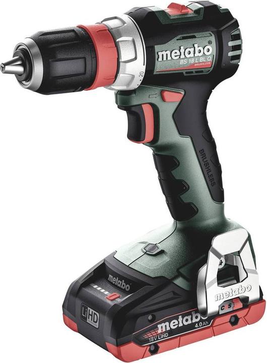 Produktbild Metabo BS 18 L BL Q 613156800 Akku-Bohrschrauber 18 V 4 Ah Li-Ion inkl. 2. Akku (Akkubetrieb)