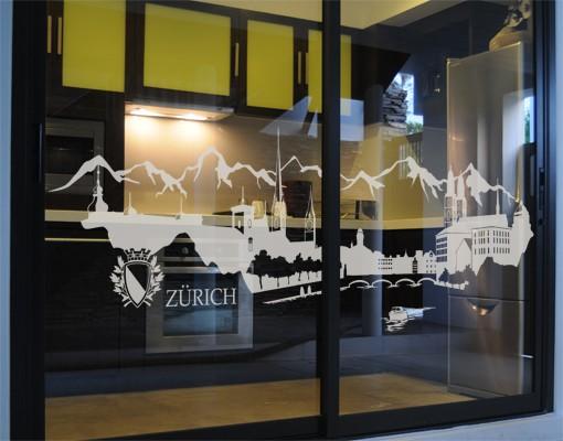 Produktbild Bilderwelten Skyline Zürich (367 x 122 cm)