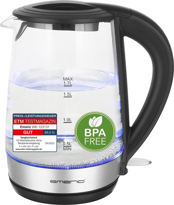 Emerio Wasserkocher (1.70 l, Spina UE)