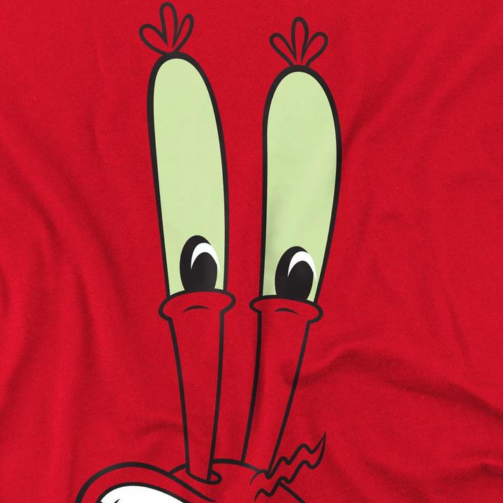 Immagine prodotto Spongebob Squarepants Smile Maglietta Mr Krabs Viso Uomo (S)