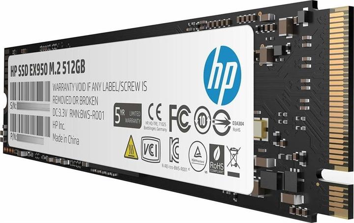 Actual product image HP EX950 (512 GB, M.2 2280)