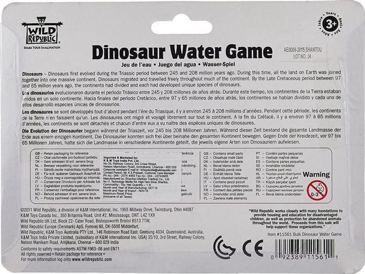 Image du produit Wild Republic Jeu d'eau Dinos (Allemand)