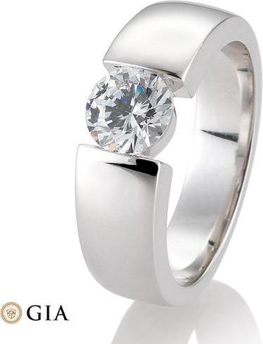 Immagine prodotto Breuning Tensione dell'anello 0,80-1,50 ct. (58, Oro 750/18 K)