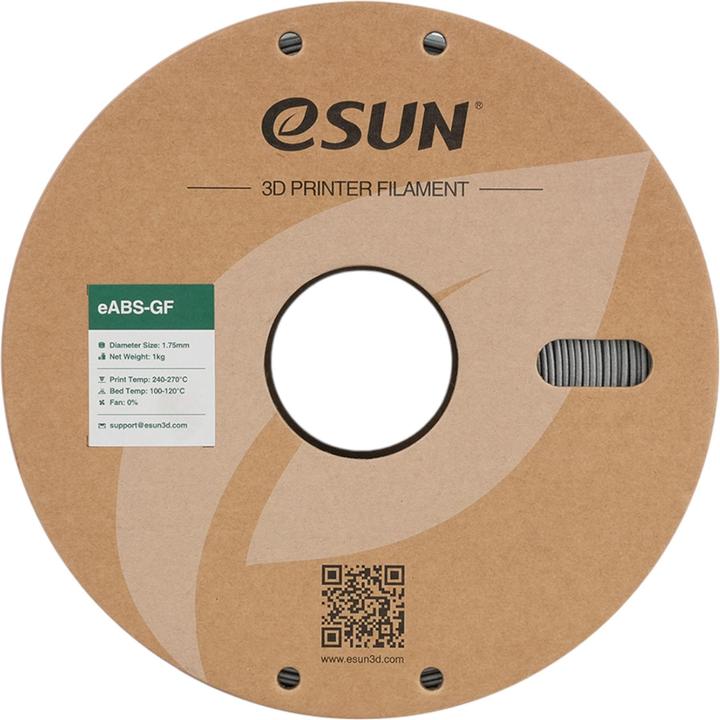 Produktbild eSUN EABS-GF 1,75mm SILVER 1kg (ABS, 1.75 mm, 1000 g, Silber)