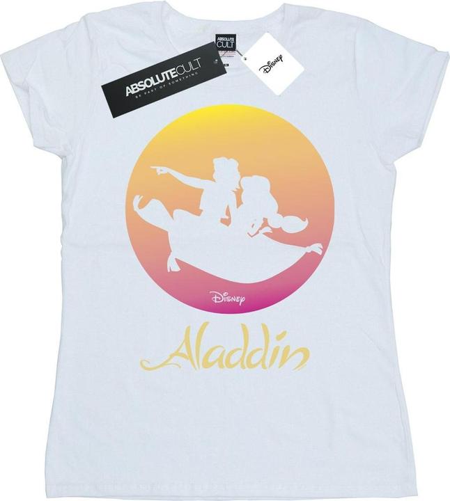 Immagine prodotto Disney Aladdin Flying Sunset Maglietta Donna (L)