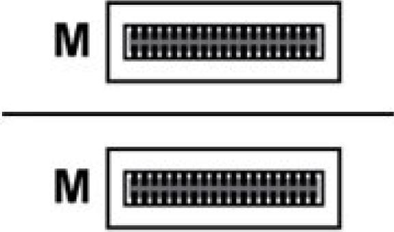 Image du produit HPE E Aruba DA Copper Cable QSFP28 to QSFP28 (3 m)