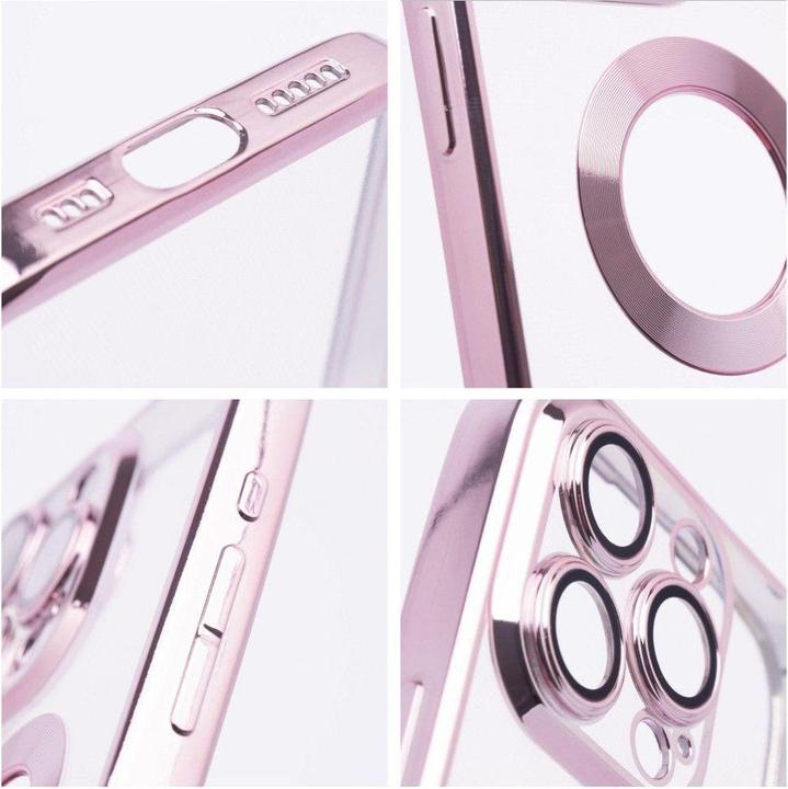 Image du produit OEM Back panel cover Case GLAM for IPHONE 16 rose pink (Apple iPhone 16)
