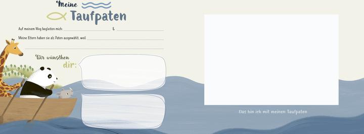 Actual product image My baptism (blue)