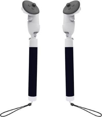 KJH Meta Quest 3 Controller Silikon Grip Griffverlängerung