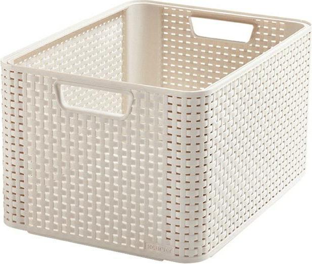 Actual product image Curver STORAGE BOX STYLE L WHITE 205851 (30 l)