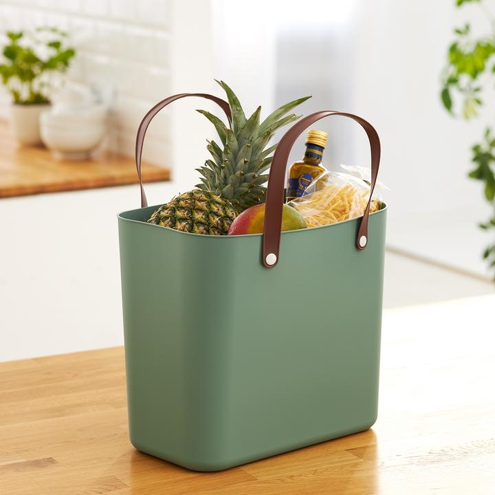 Produktbild Rotho 2er-Set Einkaufskorb, Grün