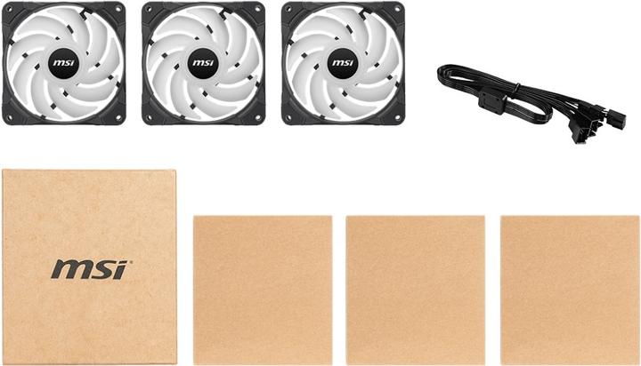Actual product image MSI MAX F12A-3 ARG Computer Cooling Component (120 mm, 3 x)