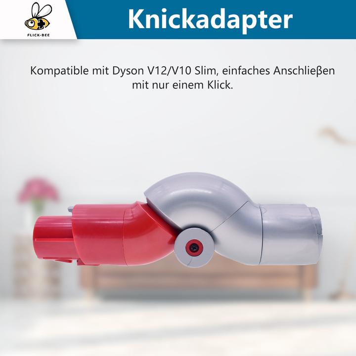 Image du produit Flickbee Adaptateur coudé "low reach" pour Dyson V12 remplace 971435-02