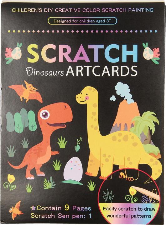Produktbild Rubbellose Dinos