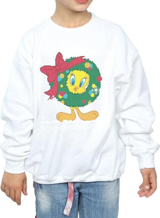 Image du produit Looney Tunes - Sweat TWEETY PIE CHRISTMAS FAIR ISLE - Fille (128)
