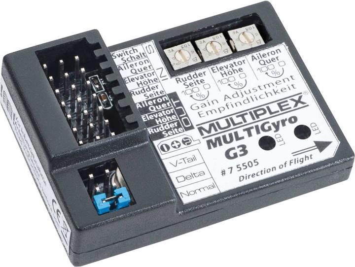 Actual product image Multiplex 4-channel gyro Multigy