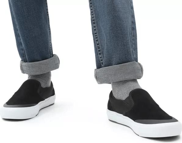 Produktbild Vans Chaussures BMX Slip-On - black/gray/white-44 (44)