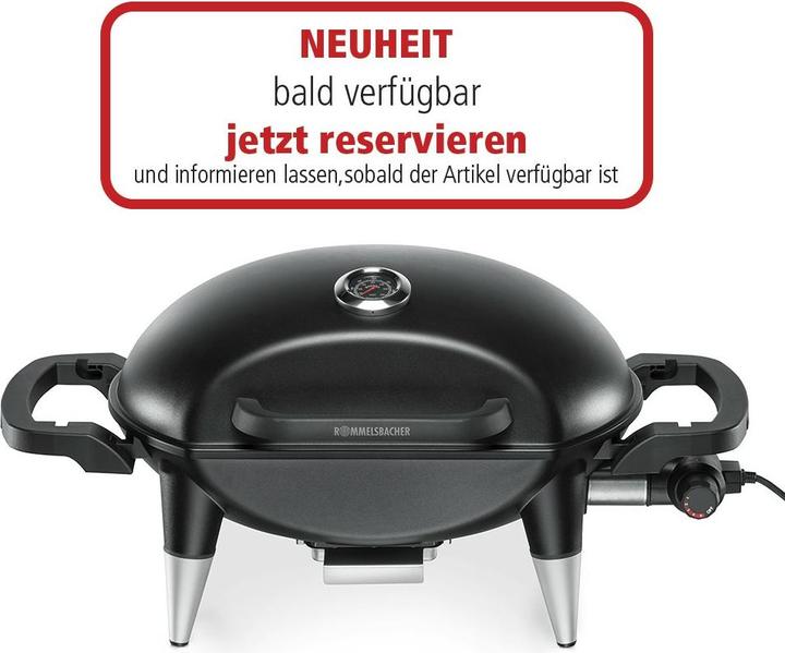 Productafbeelding Rommelsbacher BARBECUE GRILL *Begin levering: vanaf medio juni 2024* (2.20 kW)