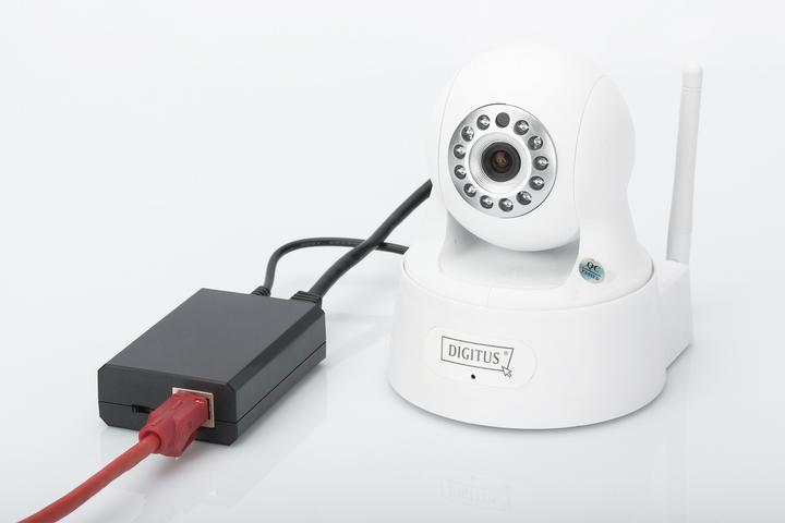 Produktbild Digitus Gigabit PoE af Splitter10/100/1000Mbps 12W Eingang 802,3af Ausgang 5V/2A 9V/1,5A 12V/1A Kunststof... (2 Ports)