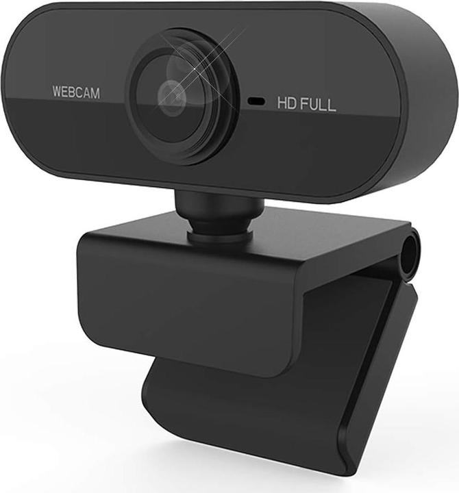 Actual product image BC Master BC-W1 Full HD Webcam with 1/2.7" CMOS Sensor black (2.10 Mpx)